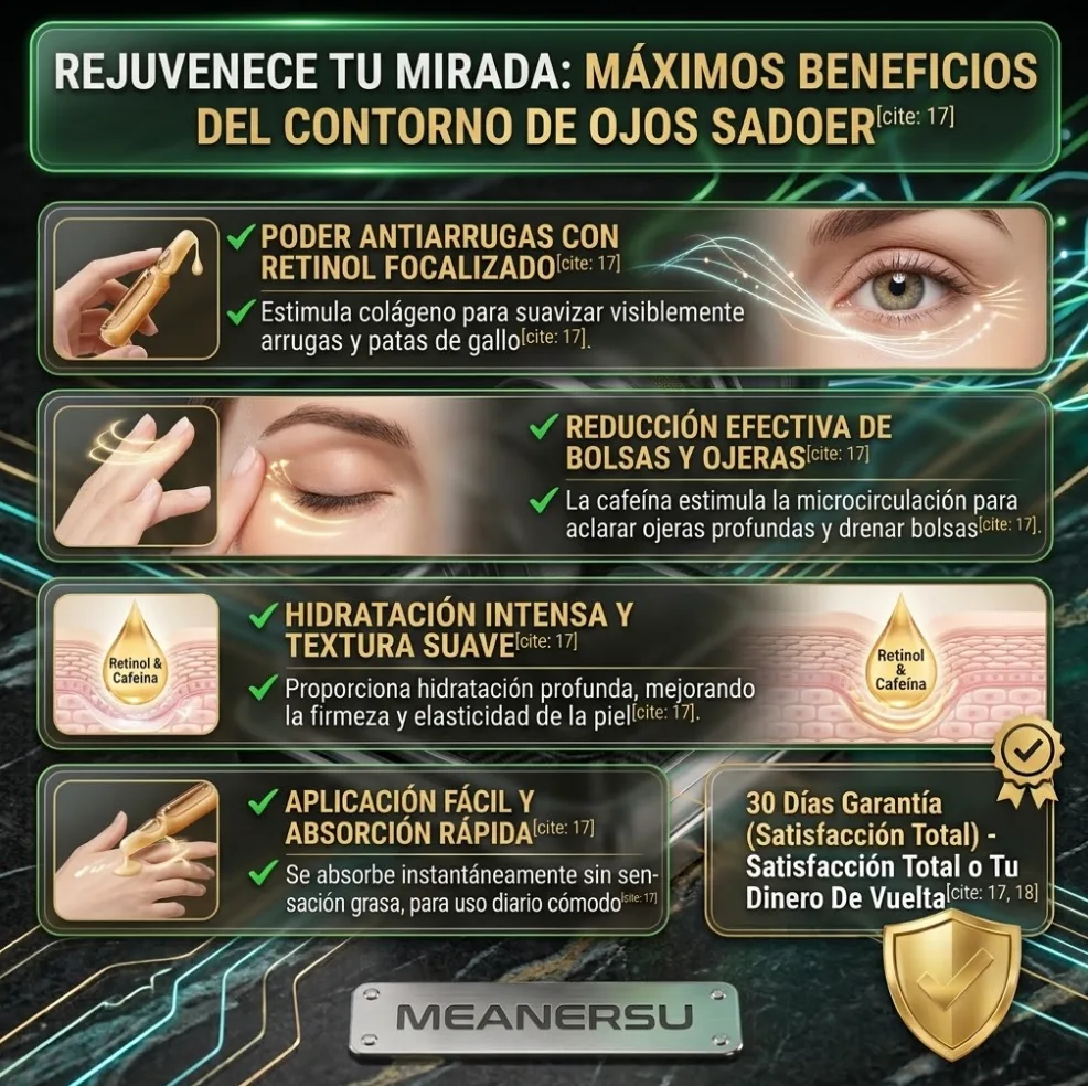 CONTORNO DE OJOS CAFE Y RETINOL