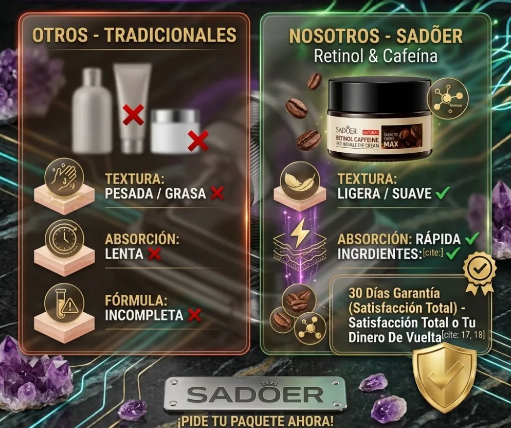 CONTORNO DE OJOS CAFE Y RETINOL