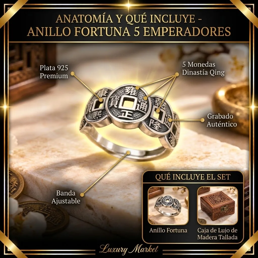 Anillo Fortuna 5 Emperadores