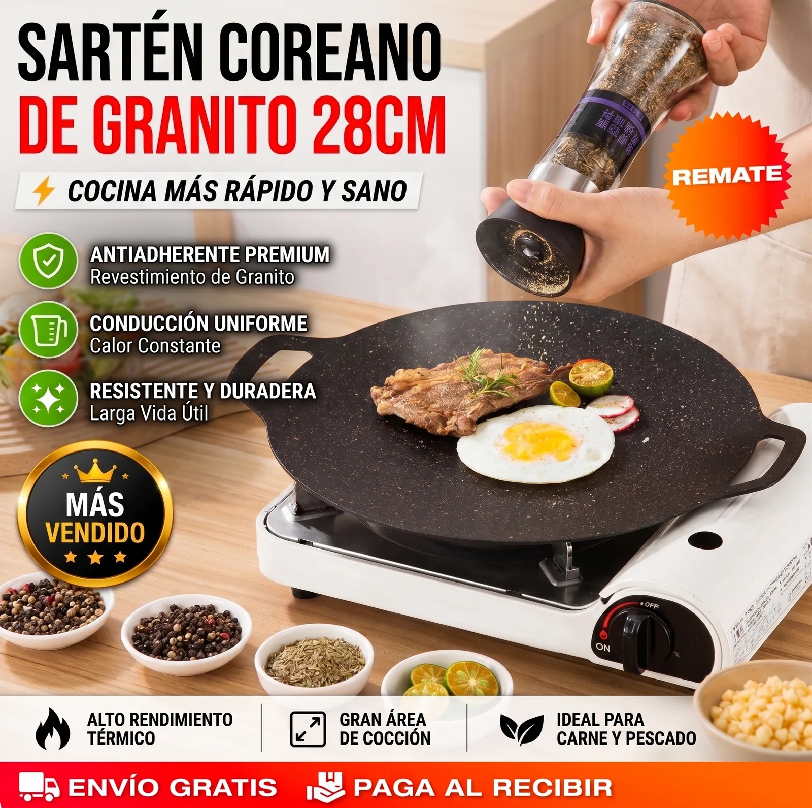 Parrilla Wok Coreana