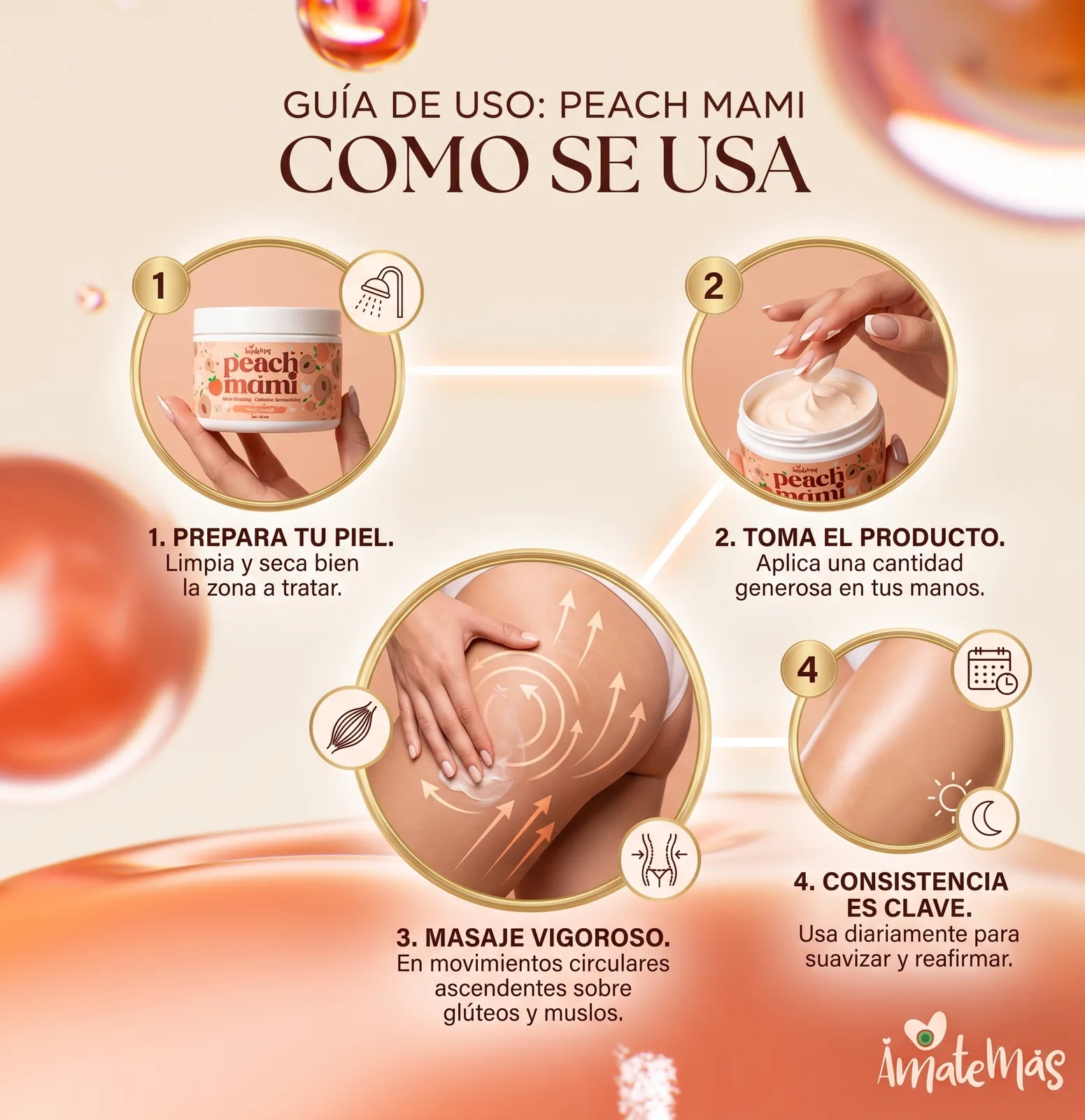 REJUVENECEDOR FACIAL PEACH MAMI
