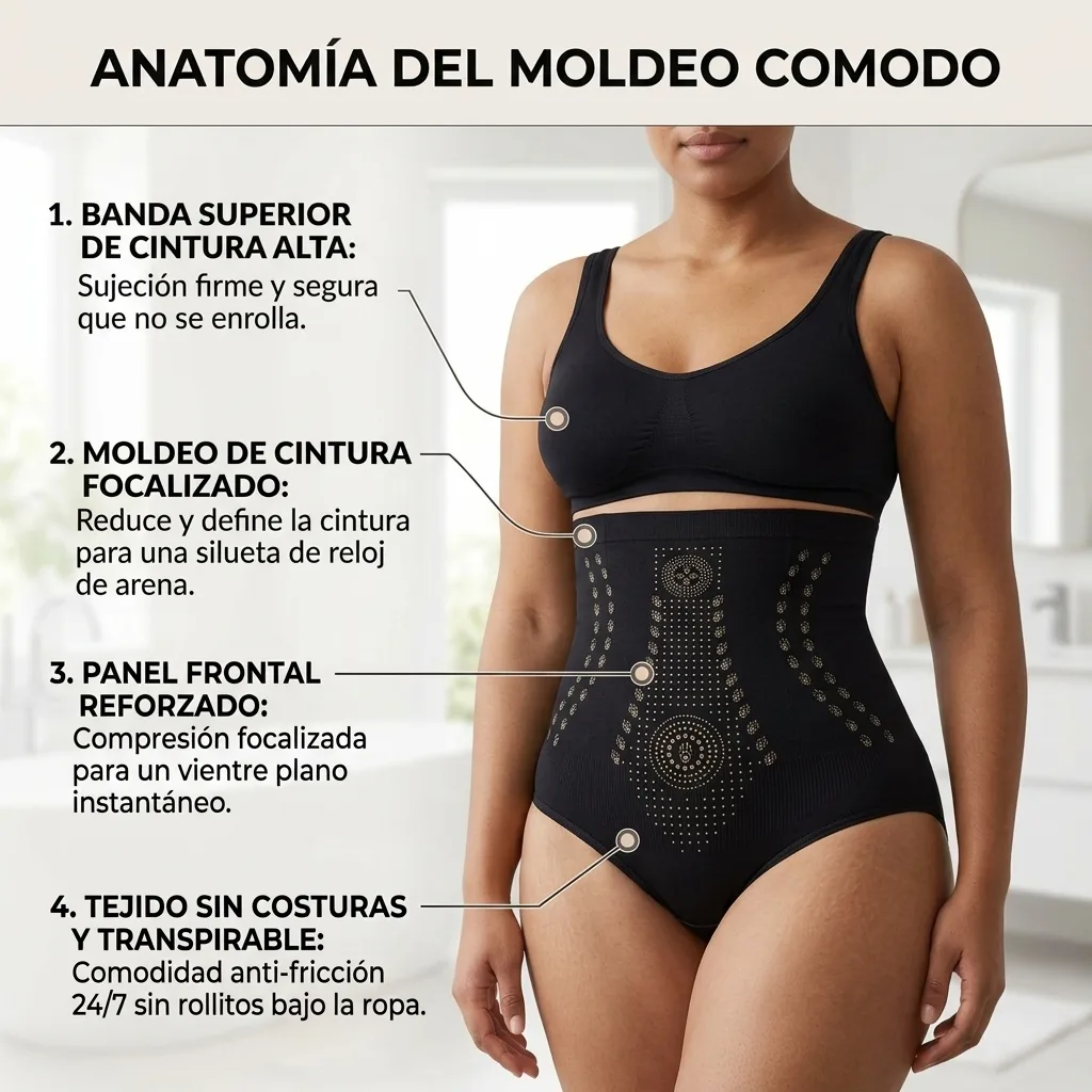 Faja moldeadora de cintura alta