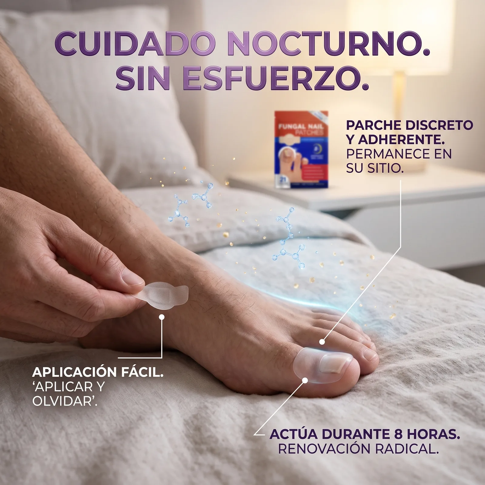 PARCHE UÑAS PIES