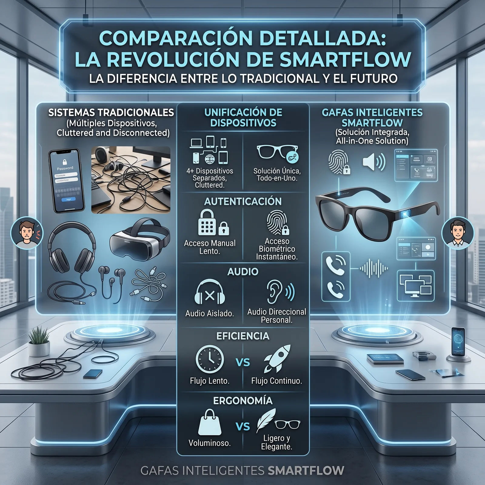 Gafas De Sol Bluetooth Inteligentes