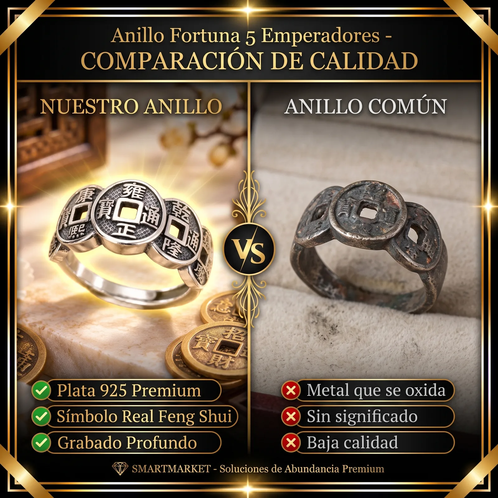 Anillo Fortuna 5 Emperadores