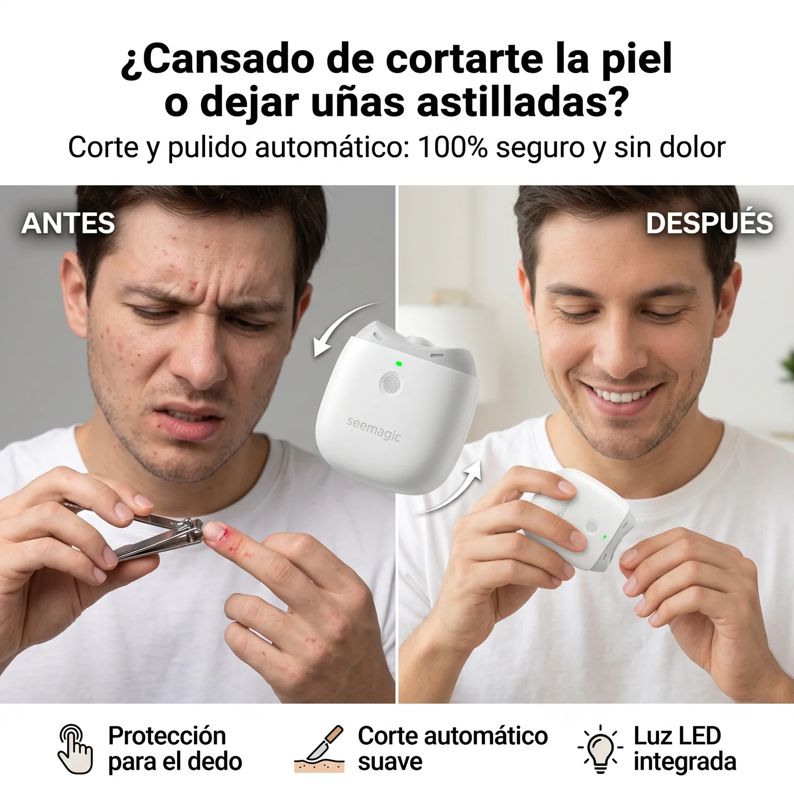 Antes y después