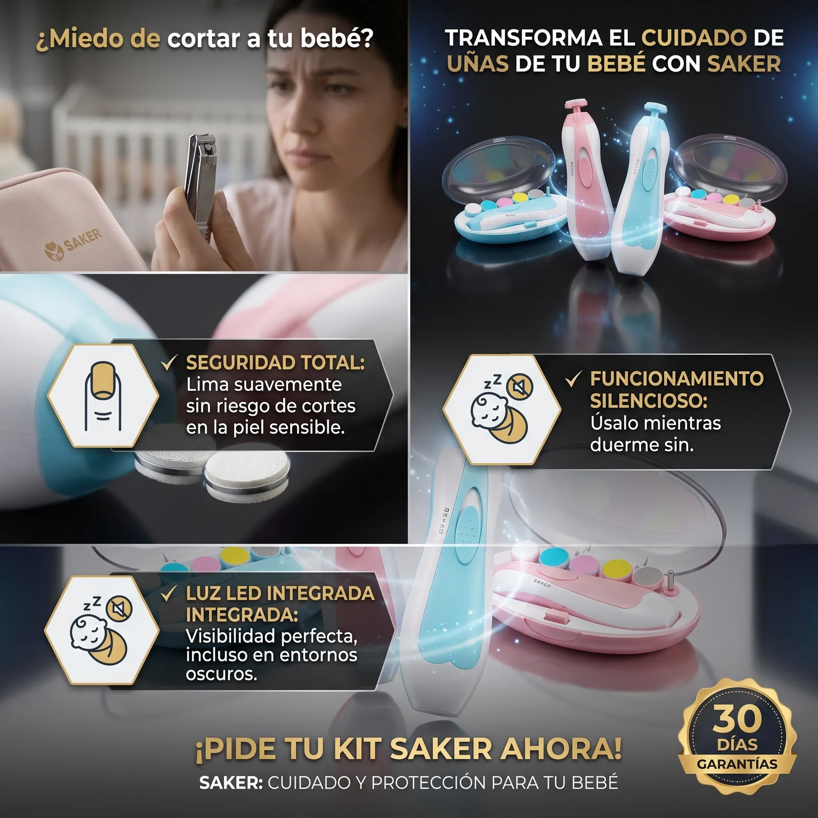 LIMA DE UÑAS PARA BEBE ELECTRICO