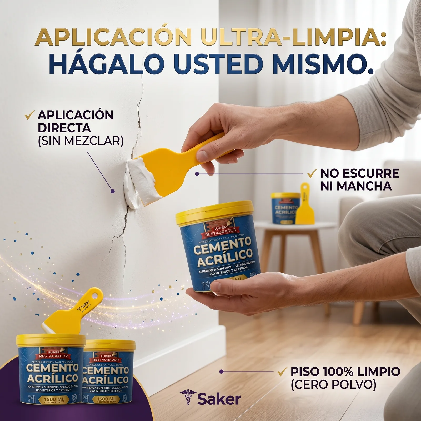 CEMENTO ACRILICO X2