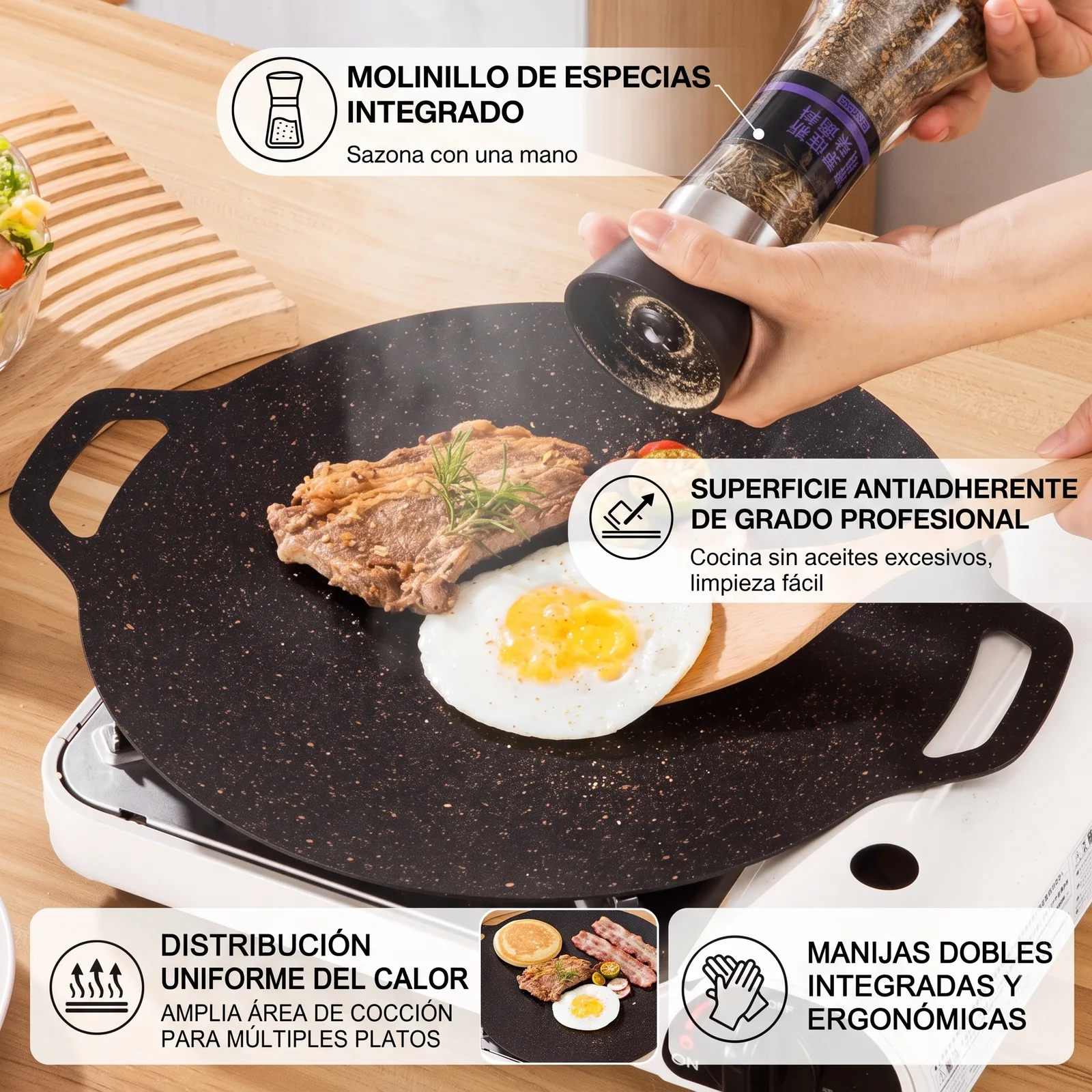 Parrilla Wok Coreana