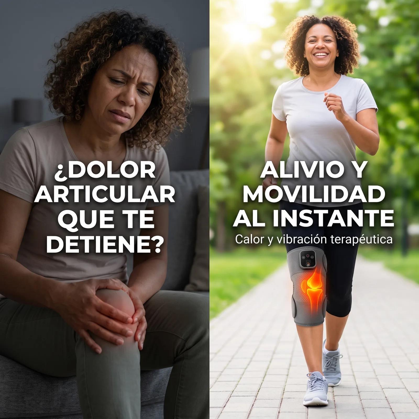 MASAJEADOR DE RODILLA TERMICA