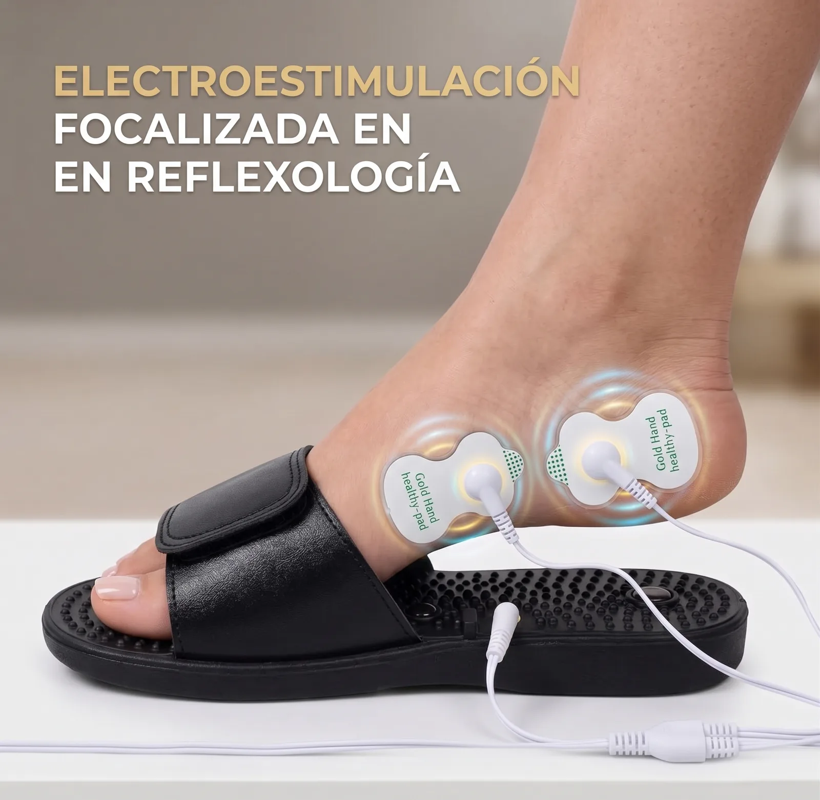 SANDALIAS MASAJEADORAS ELECTROESTIMULADO