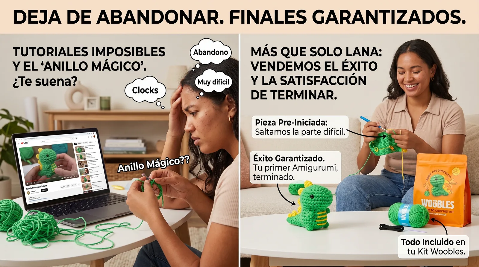 Antes y después