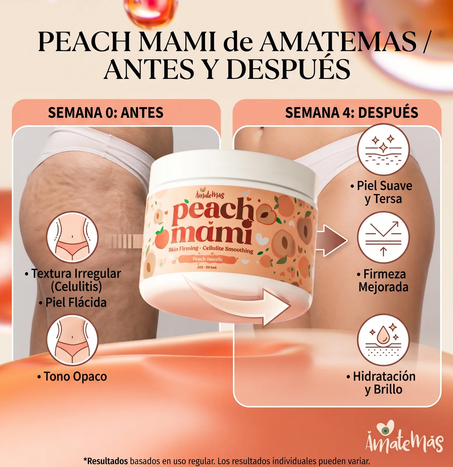 REJUVENECEDOR FACIAL PEACH MAMI