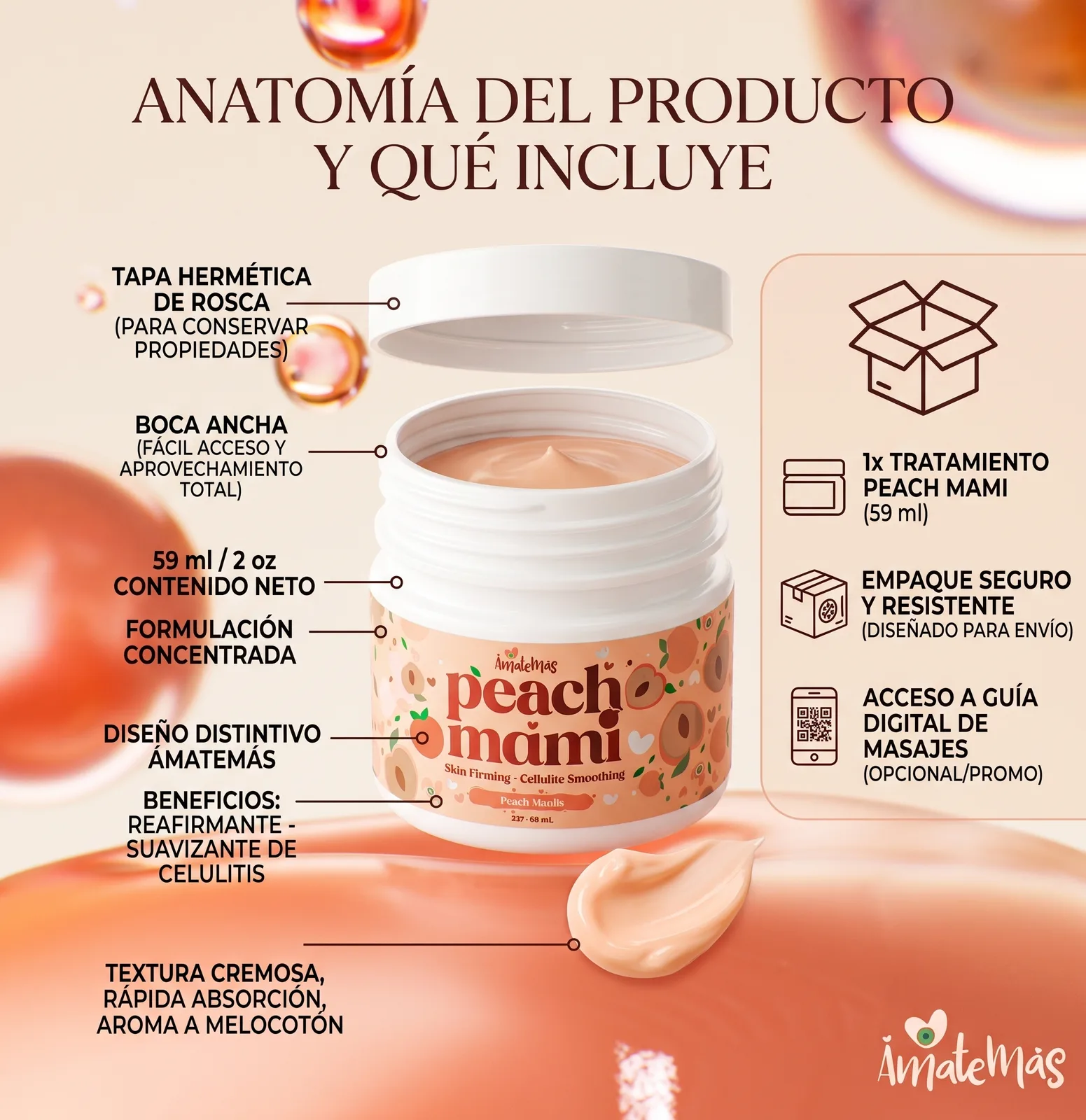 REJUVENECEDOR FACIAL PEACH MAMI