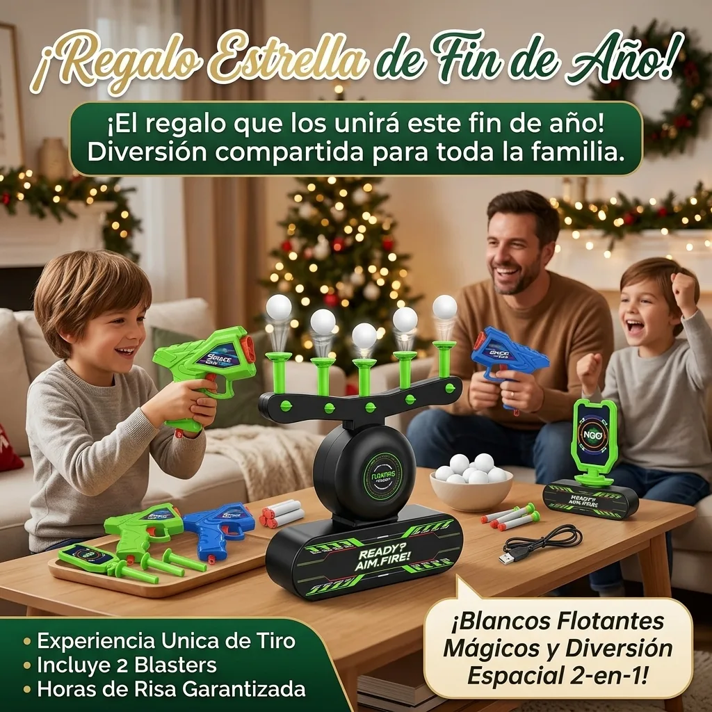 JUEGO DE TIRO CON PELOTA FLOTANTE