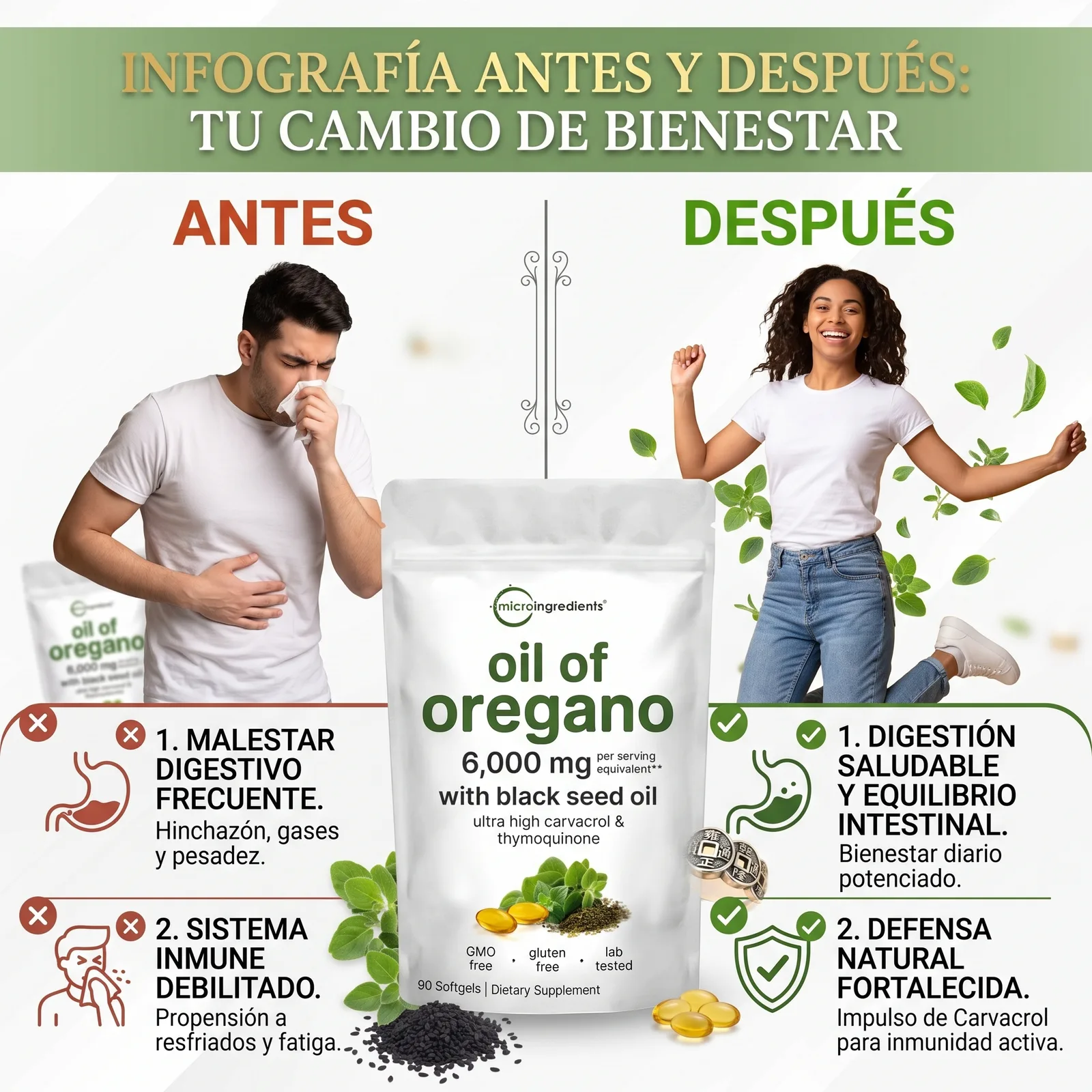 ACEITE DE OREGANO X 90 CAPSULAS
